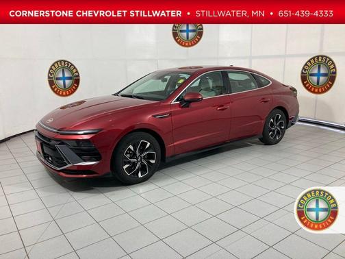 Red 2025 Hyundai SONATA SEL