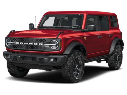 Red 2026 Ford Bronco Badlands