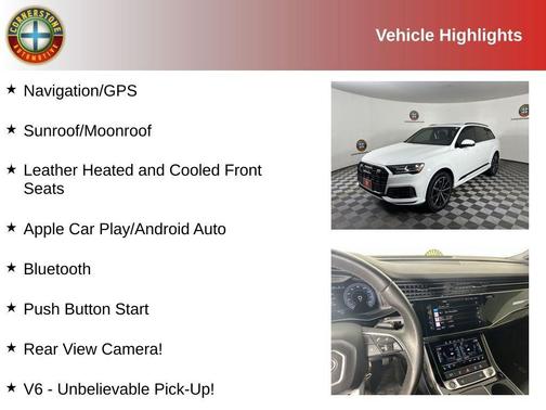 Carrara White 2022 Audi Q7 55 Premium Plus