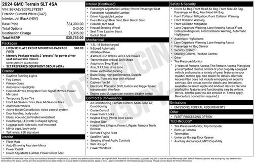 2024 GMC Terrain SLT