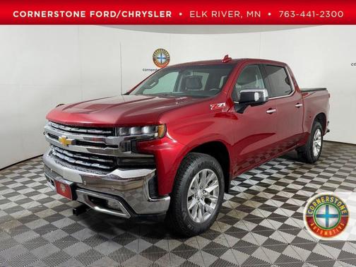 Red 2021 Chevrolet Silverado 1500 LTZ