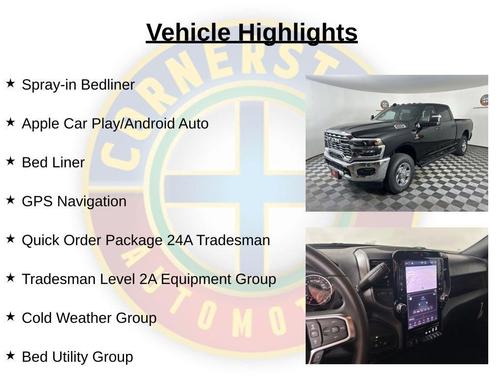 Black 2027 RAM 3500 Tradesman