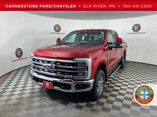 Red Metallic 2023 Ford F-250 Lariat