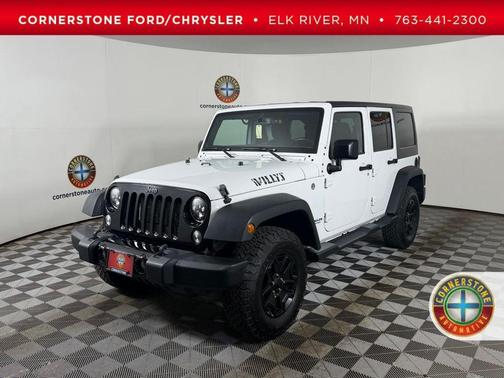 White 2016 Jeep Wrangler Unlimited Sport