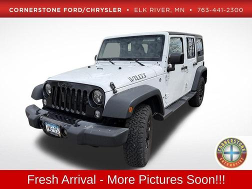 White 2016 Jeep Wrangler Unlimited Sport