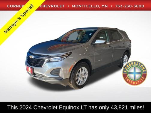 Gray 2024 Chevrolet Equinox LT