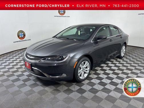 Gray 2016 Chrysler 200 Limited