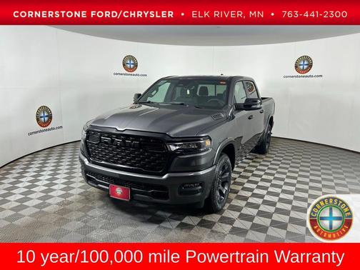 Granite Crystal Clearcoat Metallic 2026 RAM 1500 Big Horn/Lone Star