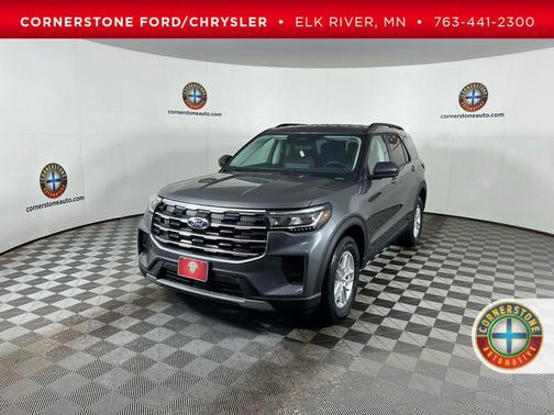 Carbonized Gray Metallic 2026 Ford Explorer Active