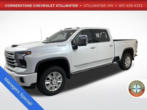 White 2025 Chevrolet Silverado 3500 High Country