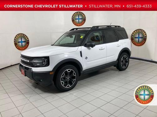 White 2025 Ford Bronco Sport Outer Banks