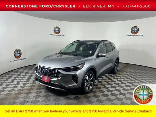 Silver 2024 Ford Escape Platinum