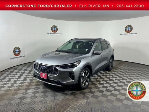 Silver 2024 Ford Escape Platinum