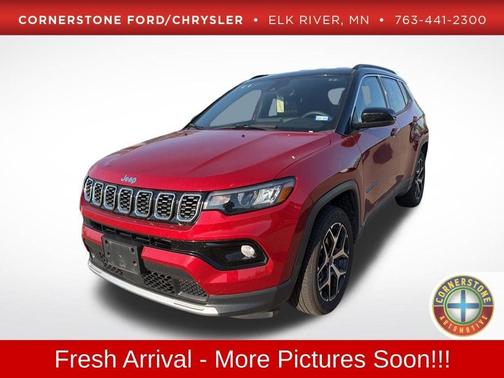 Red 2025 Jeep Compass Limited