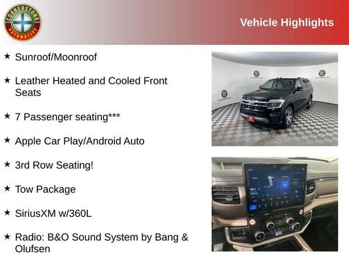 Black Metallic 2024 Ford Expedition Max Limited