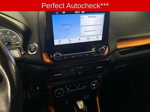 Black 2018 Ford EcoSport SES