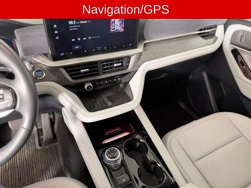 Red 2025 Ford Explorer Platinum