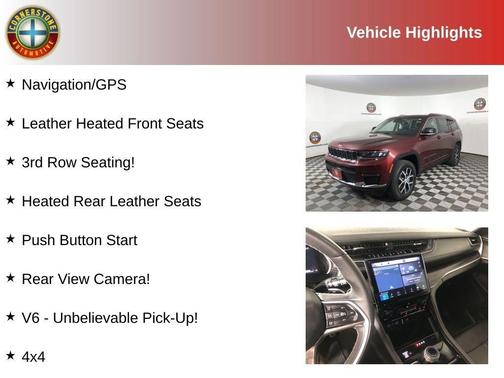 Red 2023 Jeep Grand Cherokee L Limited