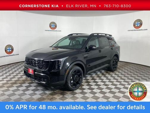 Black 2026 Kia Sorento X-Line EX