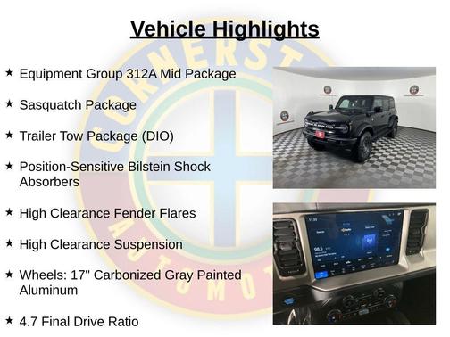 Black 2025 Ford Bronco Outer Banks