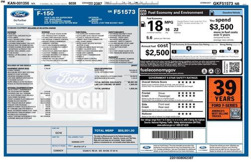 2016 Ford F-150 Lariat
