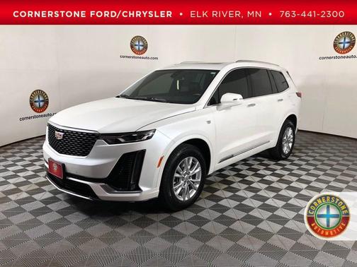 White 2025 Cadillac XT6 Luxury AWD
