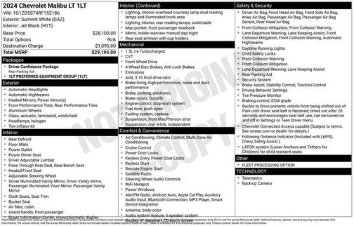 2024 Chevrolet Malibu LT