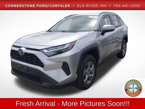 Silver 2023 Toyota RAV4 Hybrid XLE