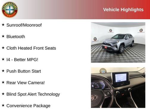 Silver 2023 Toyota RAV4 Hybrid XLE