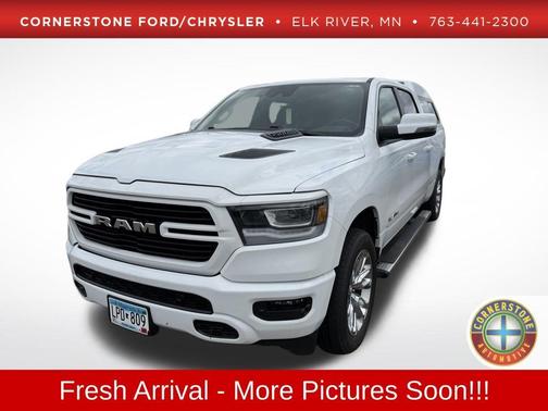Bright White Clearcoat 2024 RAM 1500 Laramie