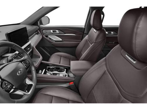 Red 2026 Ford Explorer Platinum