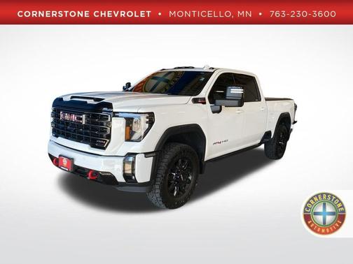 White 2024 GMC Sierra 2500 AT4