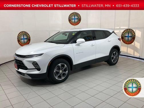 White 2025 Chevrolet Blazer LT