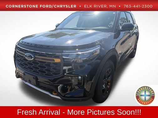 Black 2026 Ford Explorer Tremor