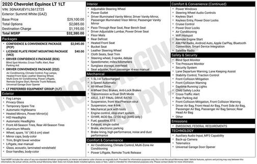 2020 Chevrolet Equinox 1LT