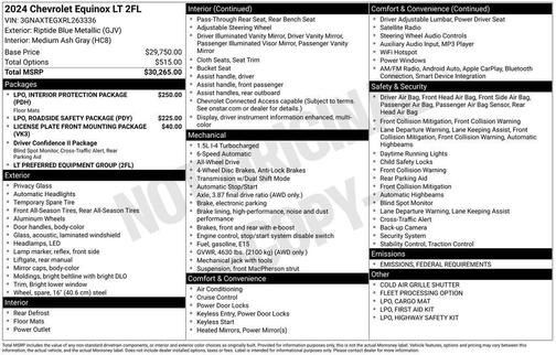 2024 Chevrolet Equinox LT