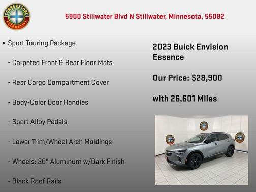 Gray 2023 Buick Envision Essence