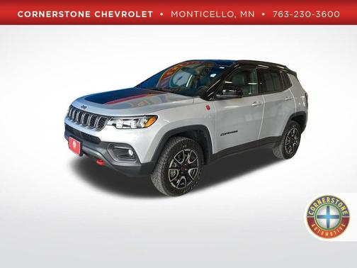 Silver 2025 Jeep Compass Trailhawk