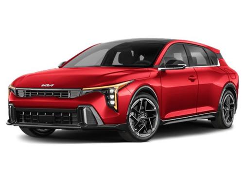 Red 2026 Kia K4 GT-LINE