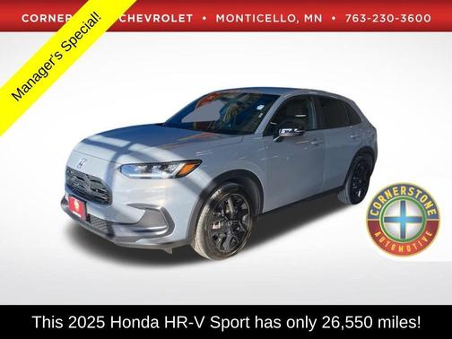Gray 2025 Honda HR-V Sport