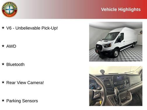 White 2024 Ford Transit-350 Base