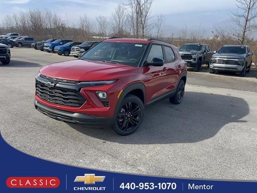 Red 2026 Chevrolet Trailblazer LT