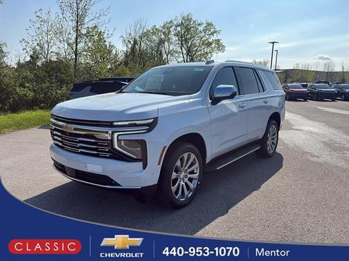 Polar White 2026 Chevrolet Tahoe Premier