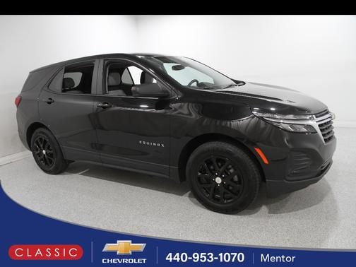 Mosaic Black Metallic 2022 Chevrolet Equinox LS