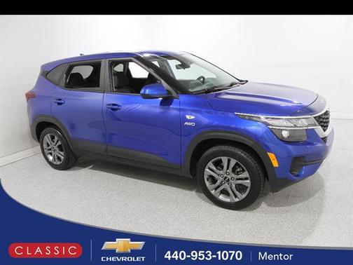 Neptune Blue 2022 Kia Seltos LX