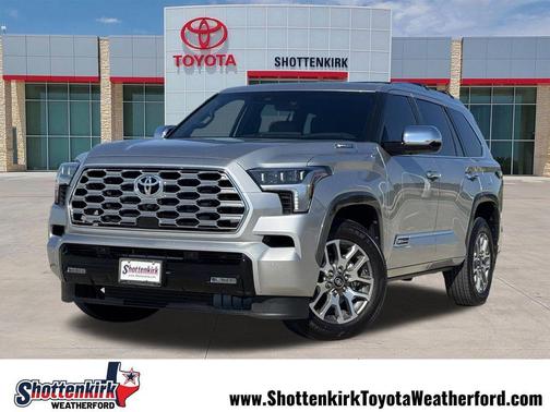 Celestial Silver Metallic 2026 Toyota Sequoia 1794 Edition