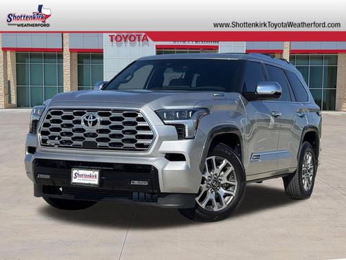Celestial Silver Metallic 2026 Toyota Sequoia 1794 Edition