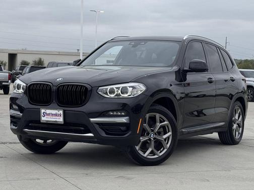 Black Sapphire Metallic 2020 BMW X3 sDrive30i