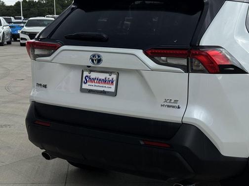 Wind Chill Pearl 2023 Toyota RAV4 Hybrid XLE Premium