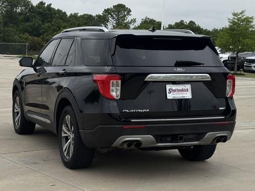 Agate Black Metallic 2020 Ford Explorer Platinum